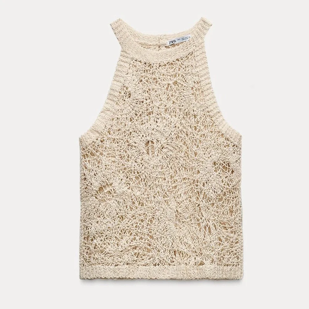 Zara crochet halter top 2025 - Picture 12 of 14